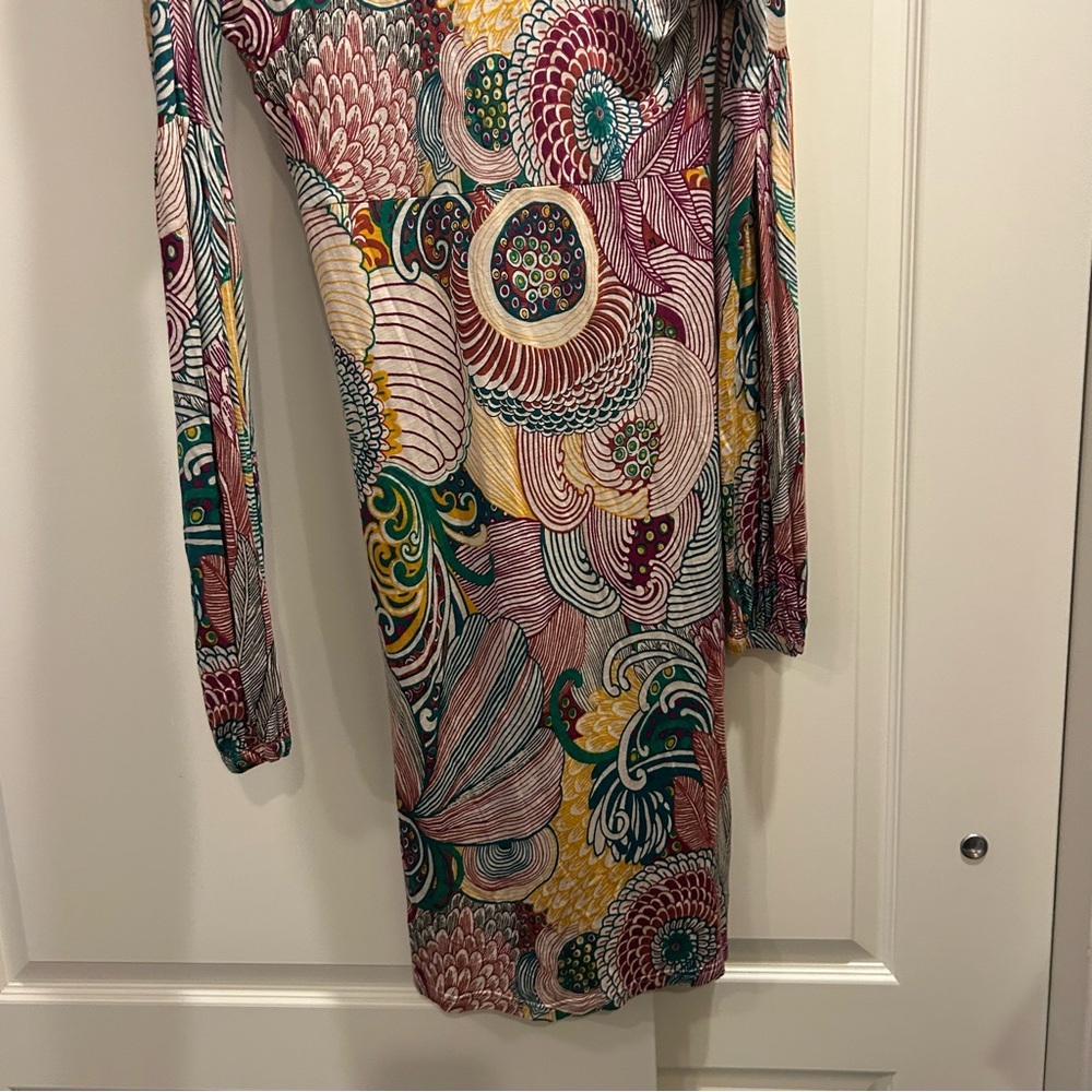 M Missoni Dana Paisley Long Sleeve Dress - Picture 8 of 10